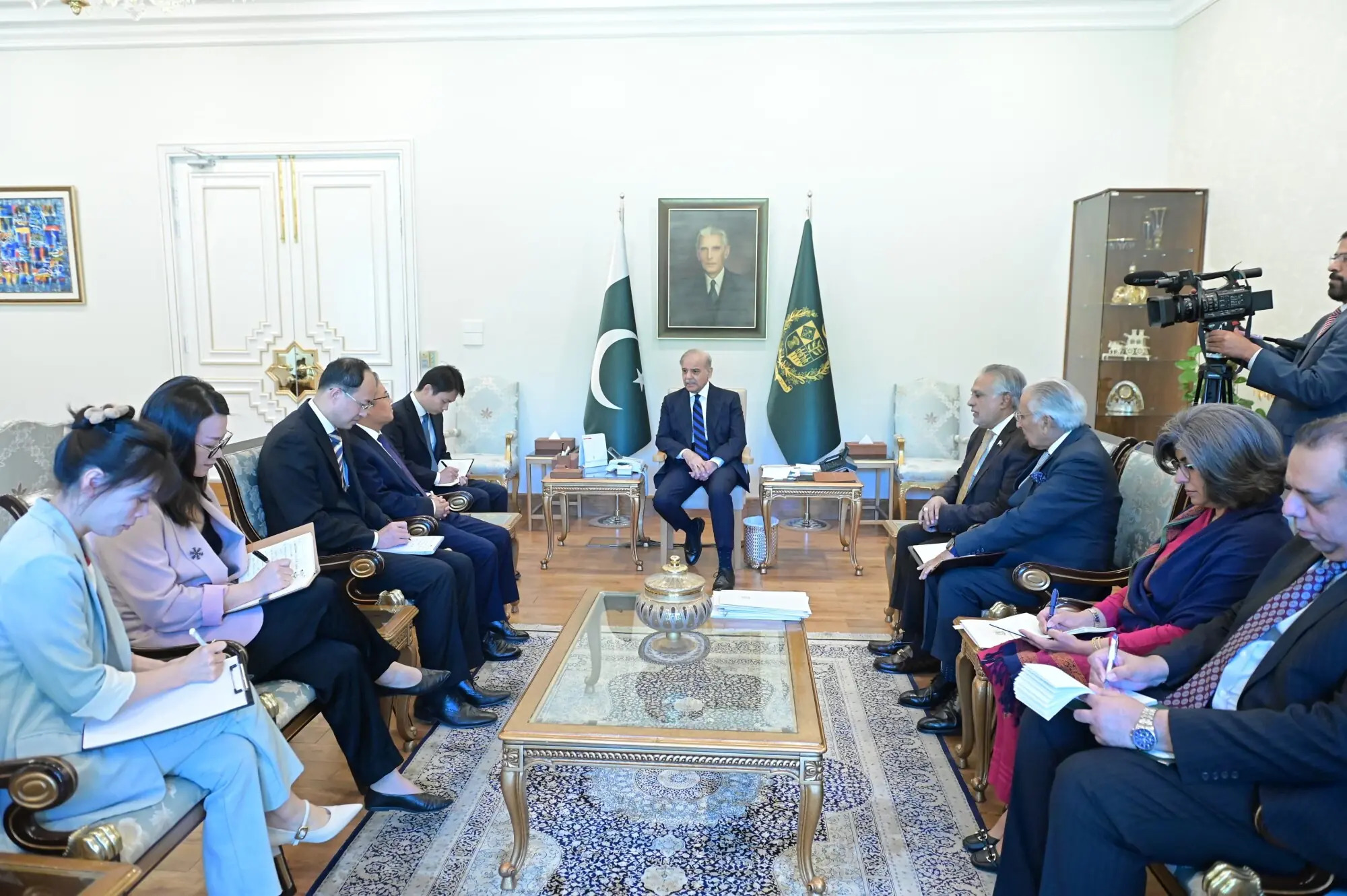 وزیراعظم شہباز سے چینی سفیر کی ملاقات، CPEC 2.0 پر بات چیت