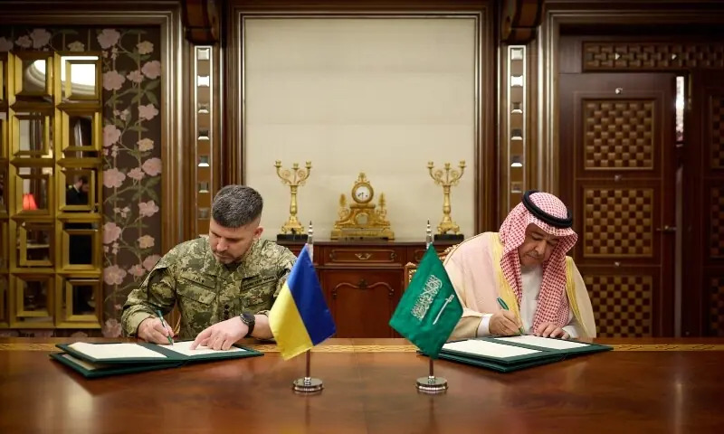 Strategic air defence deal signed by Ukraine, Saudi Arabia