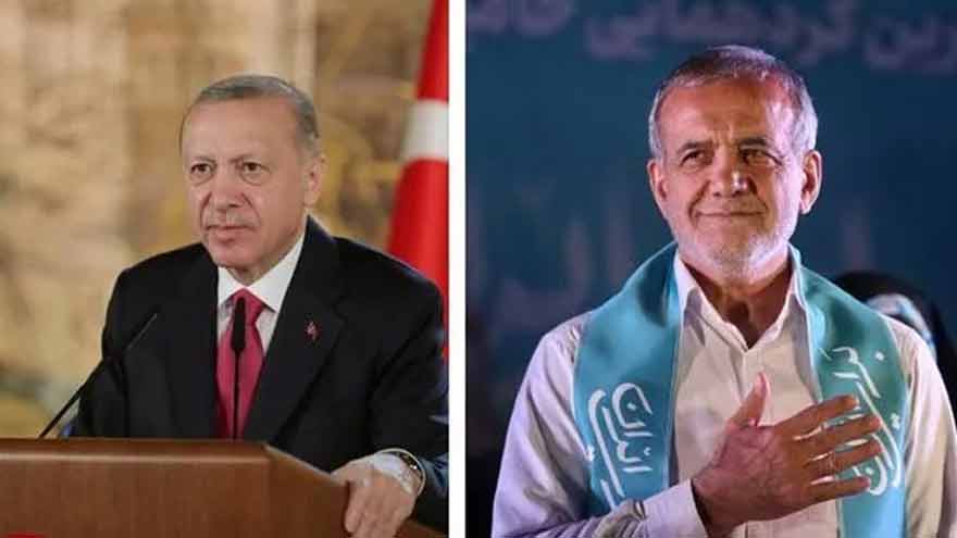 Pezeshkian lauds Turkey’s support against Israeli aggression