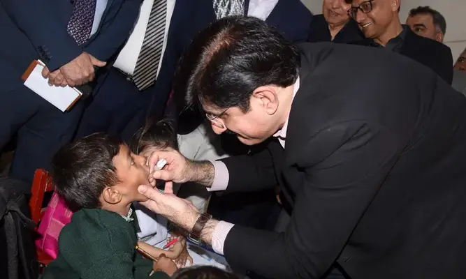 Pakistan anti-polio campaign 2026