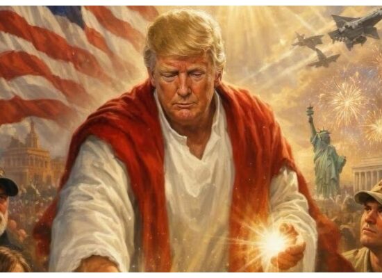 Trump Deletes AI Image