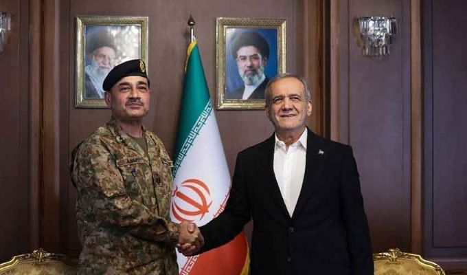Field Marshal Meets Iranian President