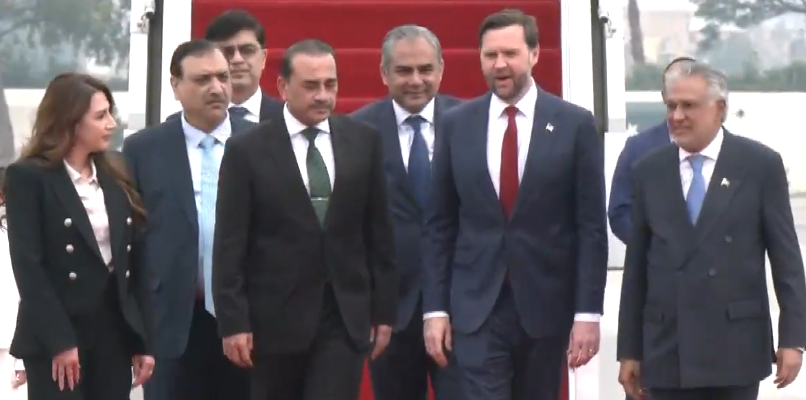 JD Vance Arrives Islamabad