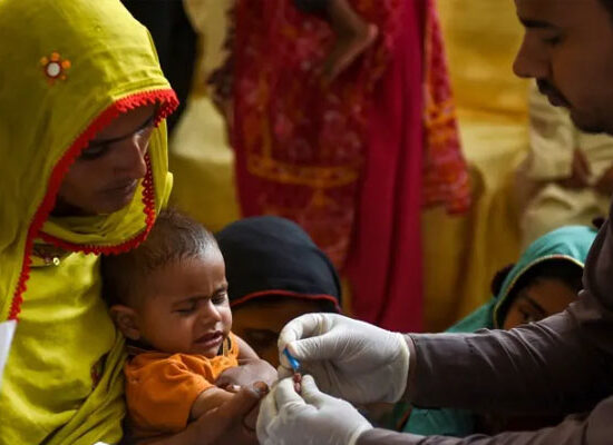 HIV cases in Pakistan children