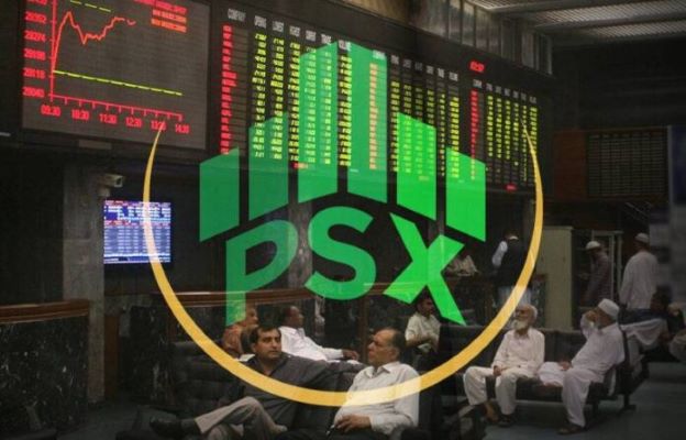 Pakistan stock market falls