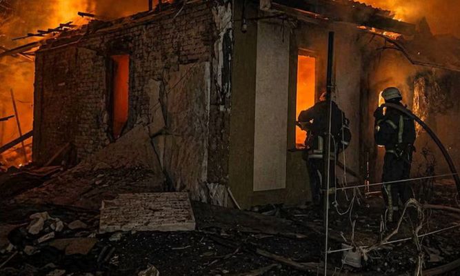 اوڈیسا پر روسی ڈرون حملہ، 18 افراد زخمی