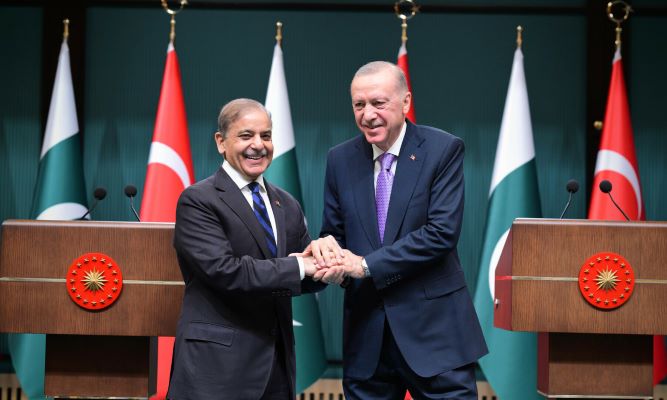 Shehbaz Erdogan meeting