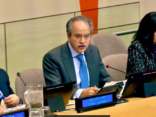 اقوام متحدہ میں پاکستان کا امن و سفارت کاری پر زور