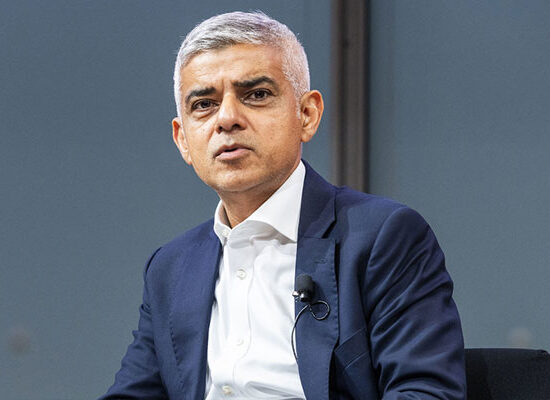 London Mayor Sadiq Khan