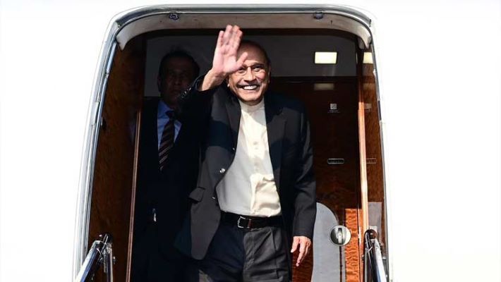 Asif Ali Zardari China visit