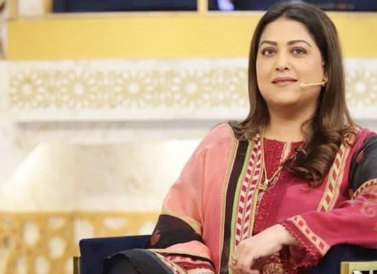 Pakistani actress Fazila Qazi