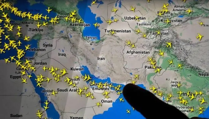 عراق اور شام کی فضائی حدود بند