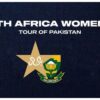 South Africa Women’s U-19 Team Pakistan Tour