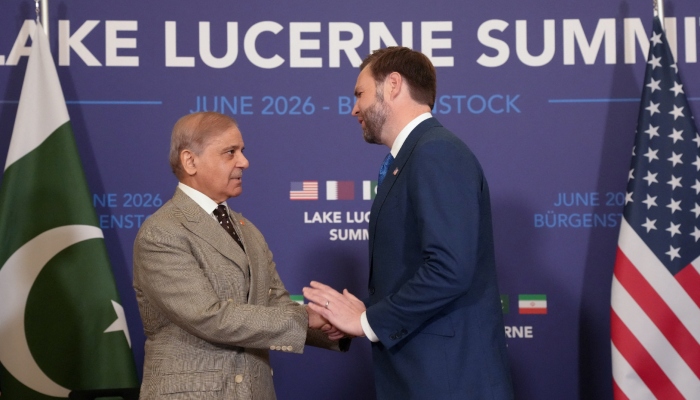 Shehbaz Sharif JD Vance Meeting