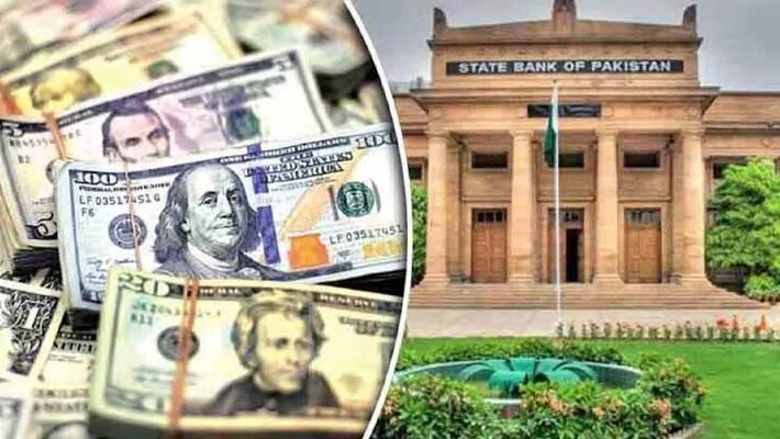 پاکستان زرمبادلہ ذخائر میں 4 کروڑ 30 لاکھ ڈالر کا اضافہ