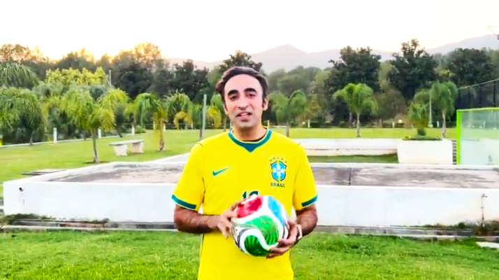 Bilawal Bhutto Invites Football Fans to Watch World Cup Matches at Lyari Stadium