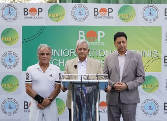 Bank of Punjab Junior National Tennis