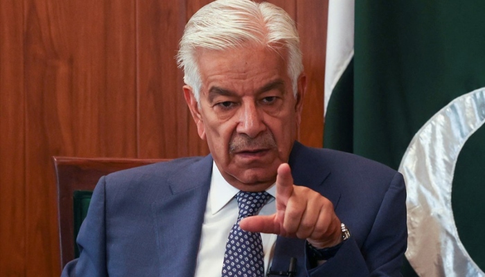 Khawaja Asif Criticizes Some AJK Groups