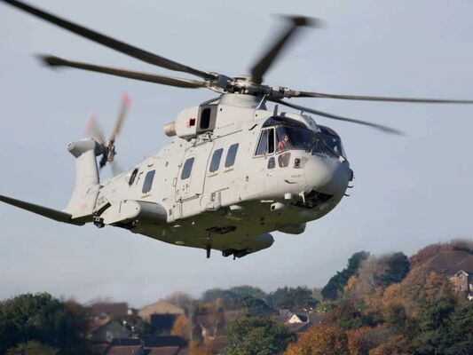 Royal Navy helicopter crash