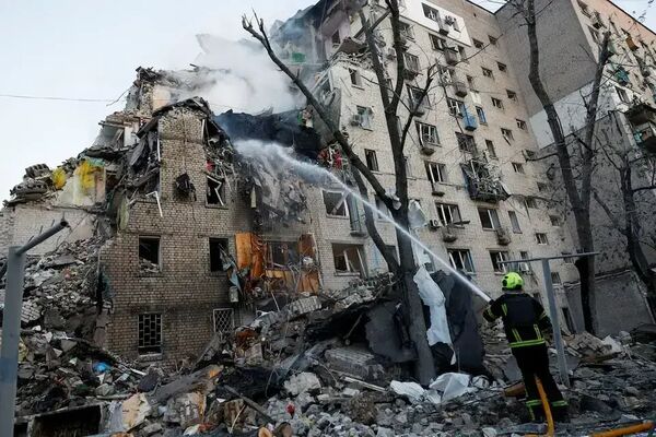 Russian Overnight Attacks on Ukraine Kill Four, Injure Ten