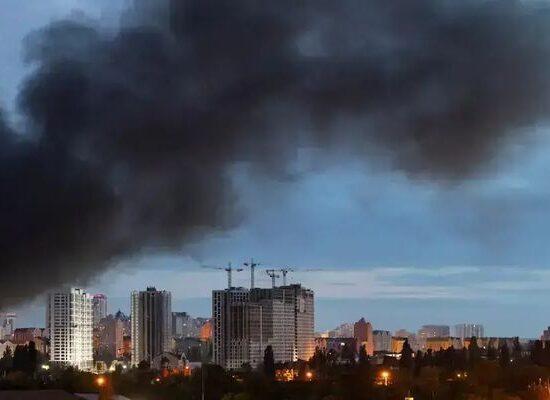 Russian strike on vessel near Odesa