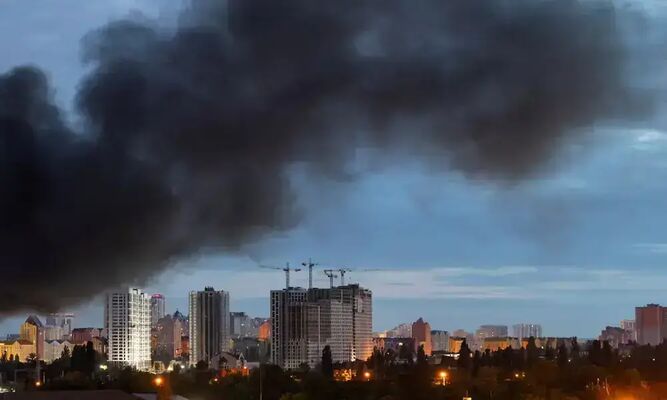 Russian strike on vessel near Odesa