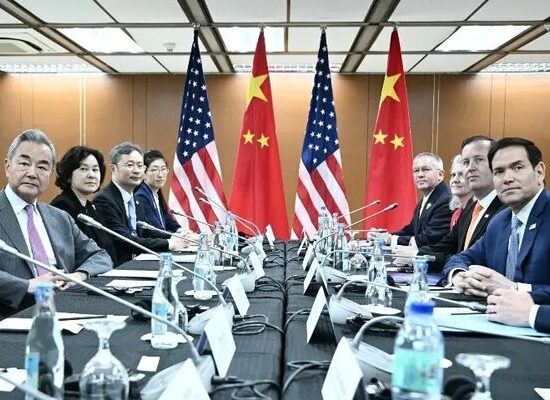 Rubio Wang Yi talks