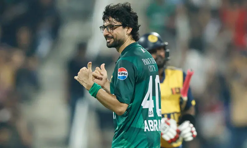 ابرار احمد آئی سی سی ٹی ٹوئنٹی بولنگ رینکنگ میں دوسرے نمبر پر پہنچ گئے