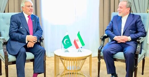 پاکستان اور ایران کے وزرائے خارجہ