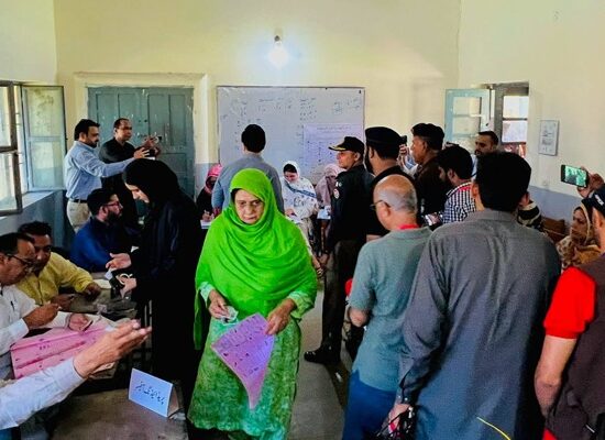 AJK election first-phase polling