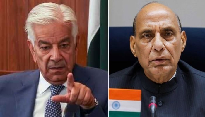 Khawaja Asif Rajnath Singh
