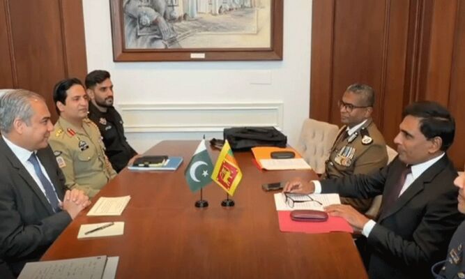 Pakistan, Sri Lanka boost security cooperation
