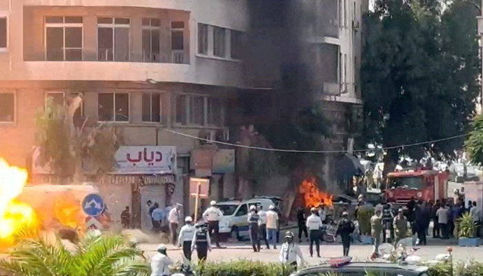 Damascus Blasts During Macron Visit Injure 18 People
