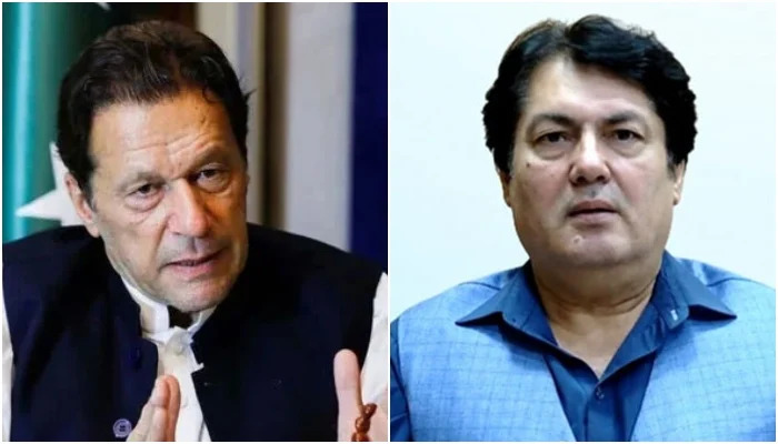 Barrister Saif meets Imran Khan