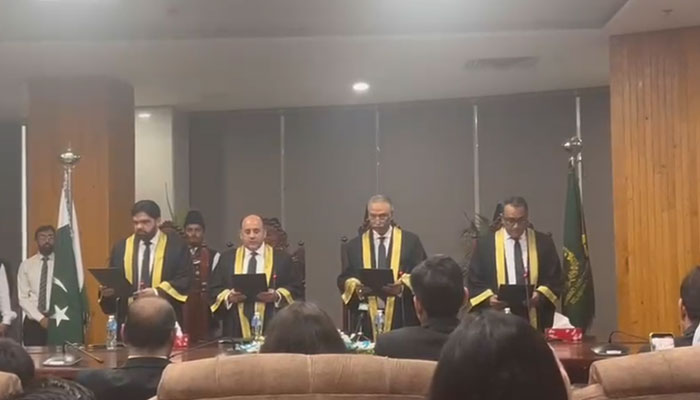 Three New Additional Judges Take Oath at Islamabad High Court