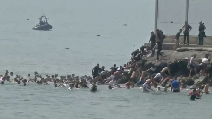 سیوتا بارڈر بحران میں ہلاکتوں کی تعداد 100 تک پہنچ گئی، حکام کا دعویٰ