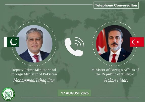 Pakistan, Türkiye Call Diplomacy Only Path to Peace