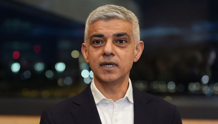 London Mayor Sadiq Khan