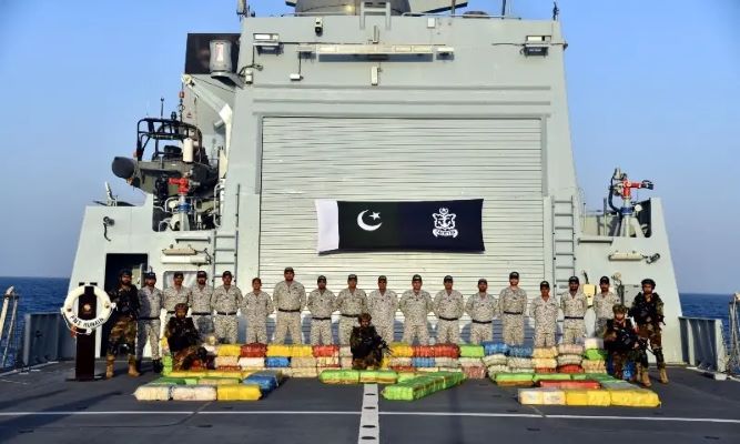 Pakistan Navy Seizes $750m Narcotics in Arabian Sea