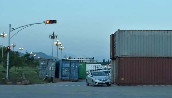 Islamabad roads closure