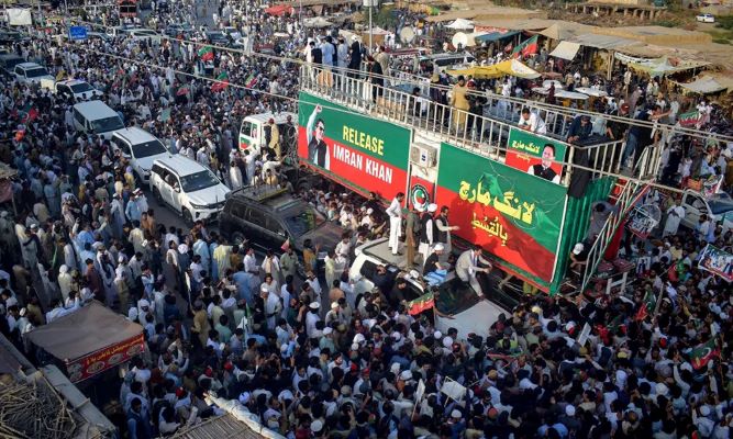 PTI long march