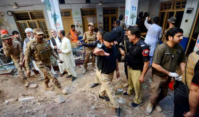 پشاور اسکول چھت گرنے کا واقعہ