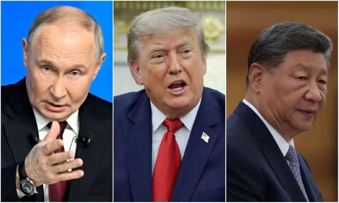 Putin Trump Xi meeting