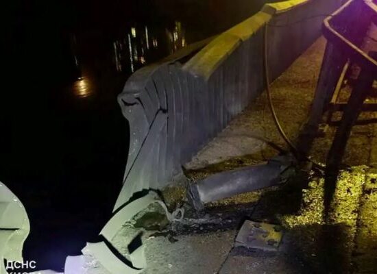 Russia strikes Kyiv bridge