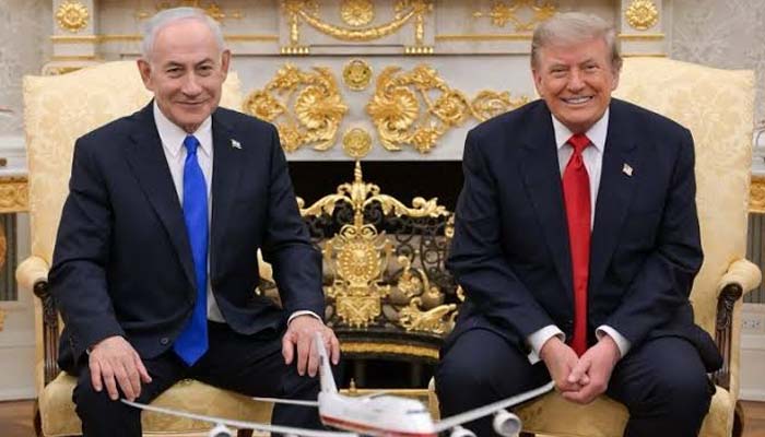 Trump urges Israelis to vote for Netanyahu